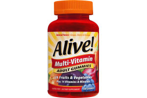 Nature's Way Alive! Multi-Vitamin Adult Gummies - 50 CT