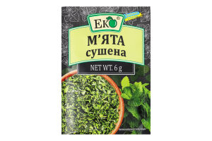 Мята сушеная Еко м/у 6г