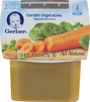 Gerber 2nd Foods Garden Vegetables - 2 CT