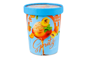 Морозиво сорбет Персик-абрикос Spritz Rud ст 300г
