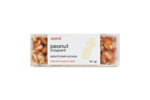 Грильяж Арахісовий крокан Aumi м/у 30г