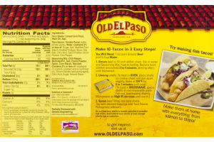 Old El Paso Taco Dinner Kit Stand 'n Stuff - 3 CT