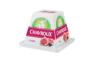 Сир свіжий козиний з інжиром Chavroux п/у 150г