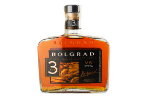 Бренді 0.5л 40% виноградний витриманий 3 роки VS Bolgrad пл