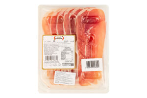 Ветчина нарезка Прошутто Крудо Ferrarini лоток 90г