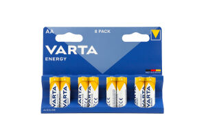 Элемент питания щелочный AA 1.5V LR6 Energy Varta 8шт