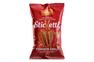 Соломка с томатом и перцем чили Sticketti Київхліб м/у 80г