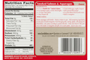 Bumble Bee Fillets in Oil Smoked Salmon