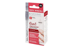 Сироватка д/нігтів Nail Therapy Professional 6в1 Care&Colour French 8мл Eveline