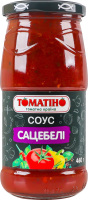 Соус томатний пастеризований Сацебелі Томатіно с/б 460г