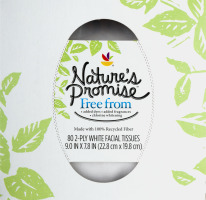 Nature's Promise Facial Tissues - 80 CT