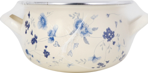 Кастрюля эмалированная 3л №1449040 Цветы Afyon Ev Gerecleri Zuccaciye Dis Ticaret Ltd STI 1шт