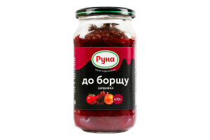 Заправка стерилизованная К борщу Руна с/б 470г