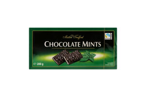 Цукерки у чорному шоколаді Mints Maitre Truffout к/у 200г