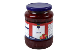 Джем стерилизованный Клубничный Metro Chef с/б 830г
