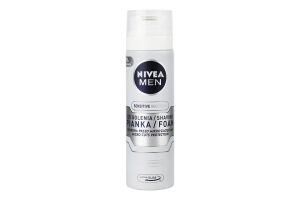 Пена для бритья восстанавливающая для чувствительной кожи Recovery Sensitive Nivea Men 200мл