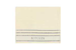 Рушник махровий кремовий-41 400г/м² 30x50см №260401 Home Tawelo 1шт