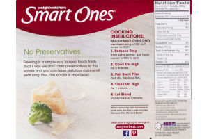Weight Watchers Smart Ones Fettucini Alfredo