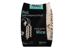 Рис довгозернистий Premium Holm's в/ґ м/у 800г