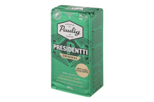 Кава натуральна смажена мелена Original Presidentti Paulig в/у 250г