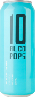 Напиток сброженный 500мл 10% газированный Эйфория 10 Alco Pops ж/б