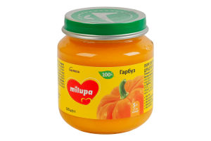 Пюре овочеве для дітей від 5міс Гарбуз Milupa с/б 125г