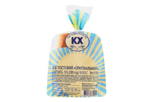 Хліб половинка в нарізці тостовий Оригінальний Формула смаку м/у 250г