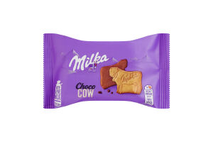 Печиво вкрите молочним шоколадом Choco cow Milka м/у 40г