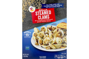 Ahold Steamed Clams Littleneck
