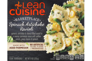 Lean Cuisine Marketplace Spinach Artichoke Ravioli