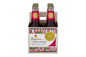 Ahold Craft Brewed Soda Peppermint - 4 CT