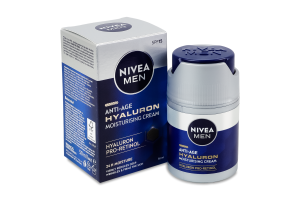 Крем для лица увлажняющий антивозрастной Гиалурон Nivea Men 50мл