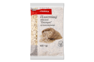Хлопья овсяные цельнозерновые Экстра Marka Promo м/у 400г