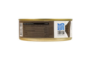 Печень трески натуральная стерилизованная TaFish ж/б 230г
