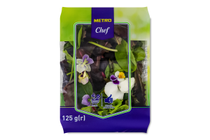 Салат Цветочный микс Metro Chef м/у 125г