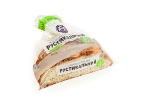 Хліб половинка в нарізці Рустикальний 4 насіння Кулиничі м/у 450г