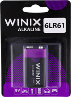 Батарейка 9V 6LR61 Alkaline Winix 1шт