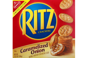 Nabisco Ritz Crackers Caramelized Onion