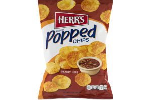 Herr's Popped Potato Chips Tangy BBQ