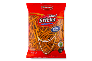 Соломка Mini солона 230г Vladka