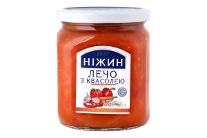 Лечо с фасолью Ніжин с/б 460г