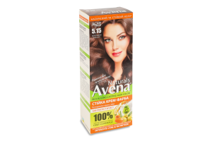 Крем-краска для волос стойкая Naturals №5.15 Avena 1шт