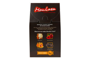 Печенье натуральное крафтовое с вишневой начинкой без глютена и добавленного сахара Брауни MonLasa к/у 120г