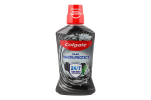 Ополаскиватель для полости рта White+Charcoal Plax Colgate 500мл