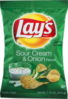 Lay's Potato Chips Sour Cream & Onion
