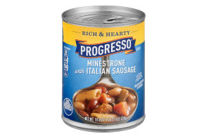 Progresso Rich & Hearty Minestrone with Italian Sausage Soup