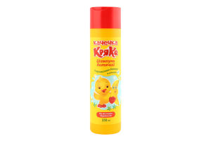 Шампунь дитячий з ароматом банана Качечка Кряка Supermash 250мл