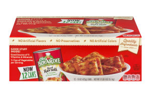 Chef Boyardee Beef Ravioli In Tomato & Meat Sauce - 12 CT