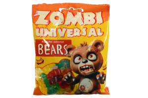 Цукерки желейні ZOMBI UNIVERSAL Bears 70г