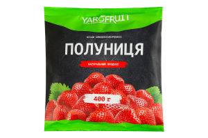 Полуниця швидкозаморожена Yarofruit м/у 400г